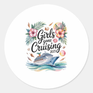 Adesivo Viagem de Chelorette de Meninas Cruising 2025 Meni