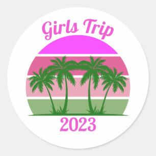Adesivo Viagem de Meninas 2023