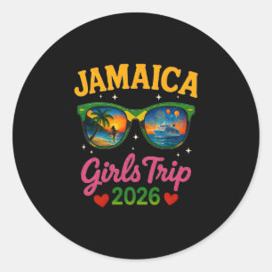 Adesivo Viagem de Meninas Jamaica 2026 Família Cruzeiro Co