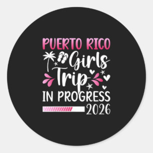 Adesivo Viagem de Meninas para Porto Rico em Andamento 202