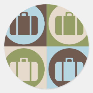 Adesivo Viagem do pop art