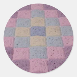 Adesivo Viagem dos pontos de Crochet em todo o mundo