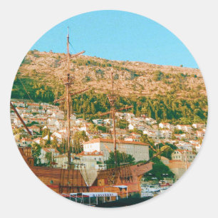 Adesivo Viagem Dubrovnik Croácia