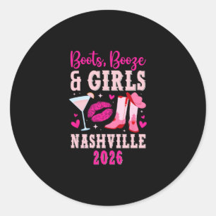 Adesivo Viagem engraçada de meninas de Nashville 2026 Féri