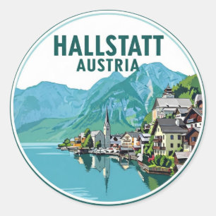Adesivo Viagem para Hallstatt Áustria