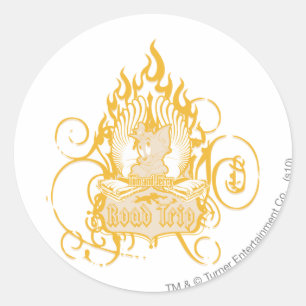 Adesivo Viagem por estrada de Tom e de Jerry