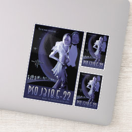 Adesivo Viagem Sci-Fi Ad, Planeta PSO J318.5-22