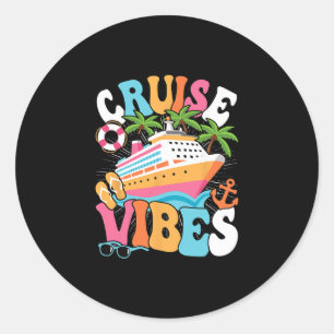 Adesivo Viagens Marítimas Groovy Vibrações Mulheres Menina