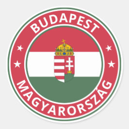 Adesivo Viajante Global - Budapeste, Magyarország | Hungri