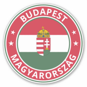 Adesivo Viajante Global - Budapeste, Magyarország   Hungri