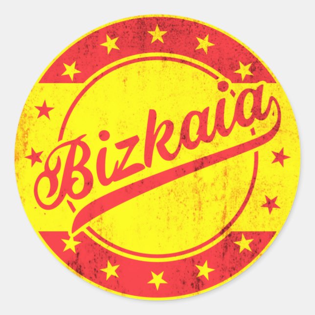 Adesivo Viajante Global - Espanha - Biscaia | Biscaia (Frente)