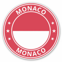 Adesivo Viajante Global - Mônaco