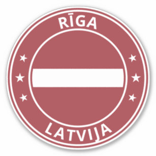 Adesivo Viajante Global - Rīga   Riga, Letónia   Letónia