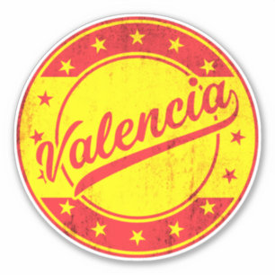 Adesivo Viajante global - Valência, Espanha