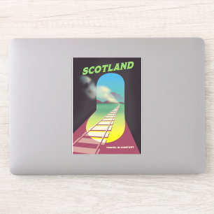 Adesivo Viaje confortavelmente Escócia