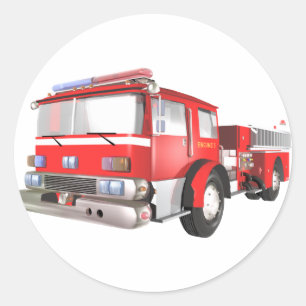 Adesivo Viatura de incêndio