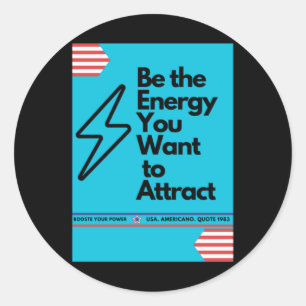 Adesivo Vibes Positivas São A Energia Que Você Quer Atrair