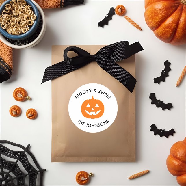 Adesivo Víblias Mínimas Spooky - Halloween Personalizado (Criador carregado)