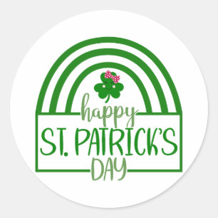 Adesivo Víblias sortudas - Ruas felizes. Dia de Patrick! �