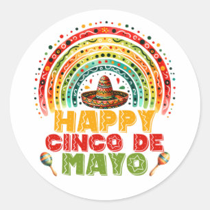 Adesivo Vibrações de Festa Cinco de Maio – Celebre o Mexic