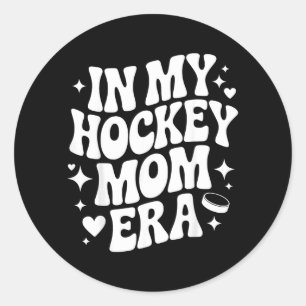 Adesivo Vibrações de Mãe de Hockey Engraçado Orgulhosa Mãe