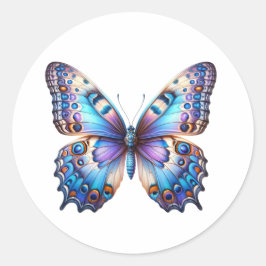 Adesivo Vibrante Blue Butterfly Sticker