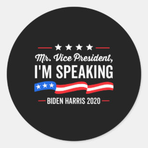 Adesivo Vice-Presidente Estou Falando Debate 2020