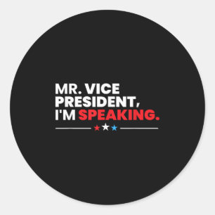 Adesivo Vice-Presidente Im Falando Camisa 2020 Debate Qu