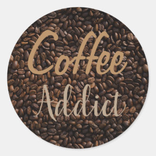 Adesivo Viciado do café