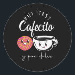 Adesivo Viciado em Café Espanhol Lover Pun Funny Caffeine<br><div class="desc">Café Espanhol Lover Pun Funny Caffeine Viciado.</div>