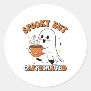 Adesivo Viciado em Design de Fantasma Cute Cute, Spookie,