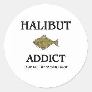 Adesivo Viciado em Halibut