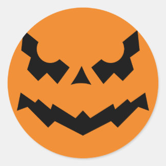 Adesivo Viciado em Pumpkin Cara-De-Abóbora Raiva