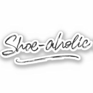 Adesivo Viciado em sapatos