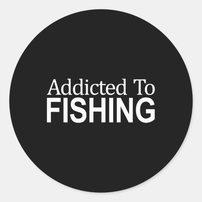 Adesivo Viciado Na Pesca - (Frente)