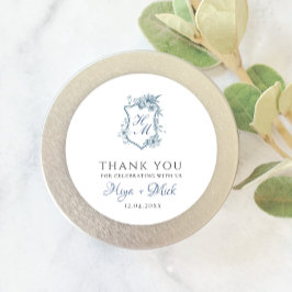 Adesivo VICTORIA Regency Blue French Garden Sticker