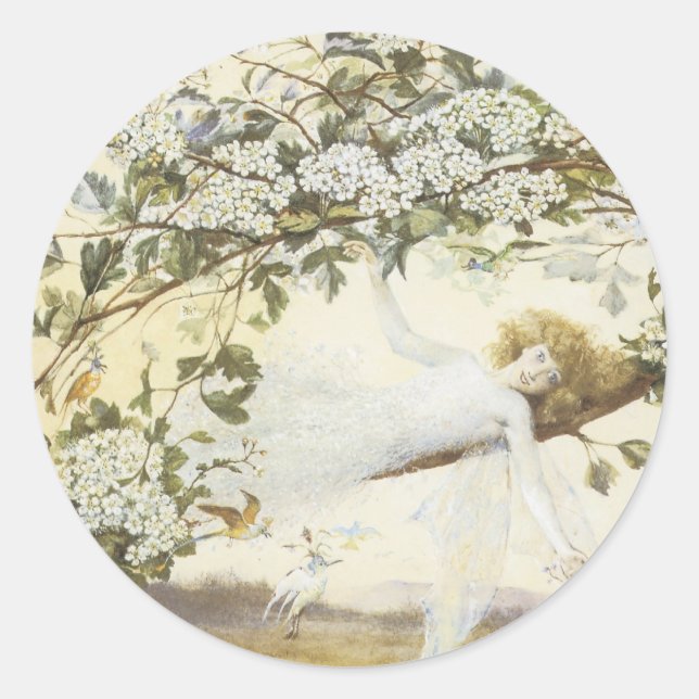 Adesivo Victorian Faerie Sticker - Baby Fae (Frente)