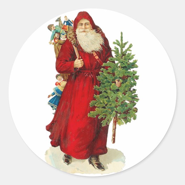 Adesivo Victorian Santa Claus (Frente)