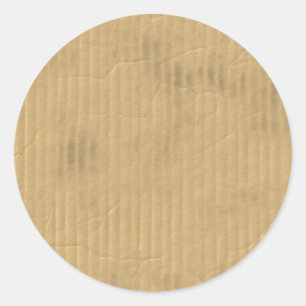 Adesivo Vida Batida-acima suja suja em uma caixa de cartã