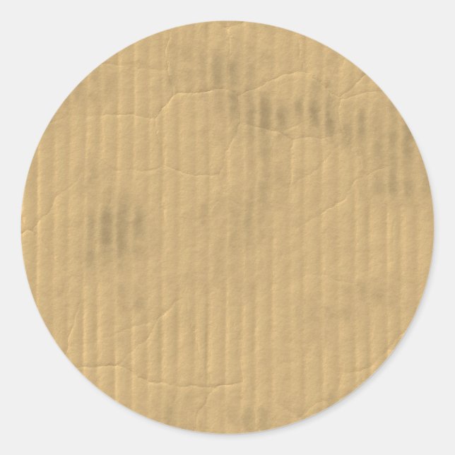 Adesivo Vida Batida-acima suja suja em uma caixa de cartão (Frente)