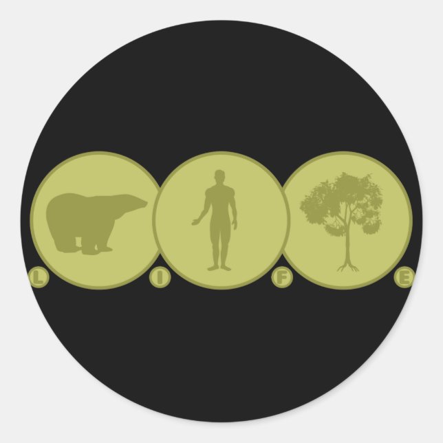 Adesivo Vida conectada (Frente)