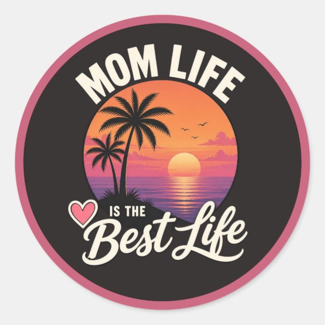 Adesivo Vida de Mãe (Frente)
