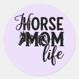 Adesivo Vida de Mãe de Cavalo