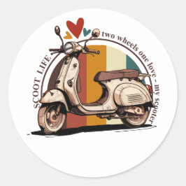 Adesivo Vida de Scooter