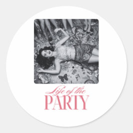 Adesivo Vida de Solteira | Desenho para Madrinhas de Casam