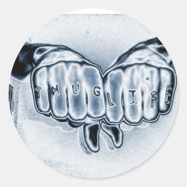 ADESIVO VIDA METTÁLICA DO THUG (Frente)