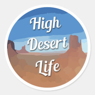 Adesivo Vida no alto deserto