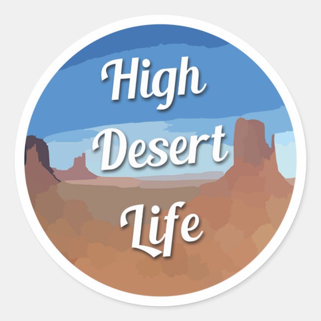 Adesivo Vida no Deserto Superior (Frente)