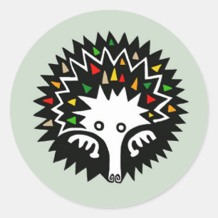 Adesivo Vida selvagem - ECHIDNA de bico curto - Natureza -