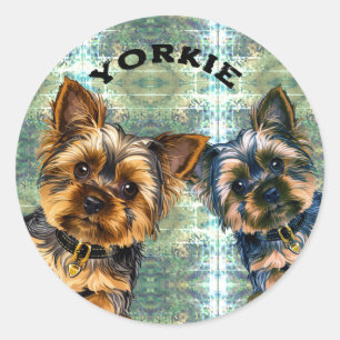 Adesivo Vida Yorkie